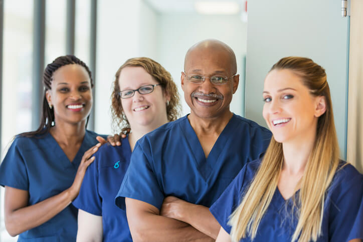 Group of nurses at Alpine Skilled Nursing and Rehabilitation
