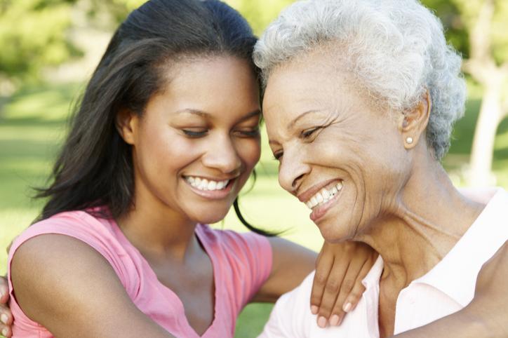A smiling older woman & young woman highlighting the warmth of respite care available in Ruston, LA